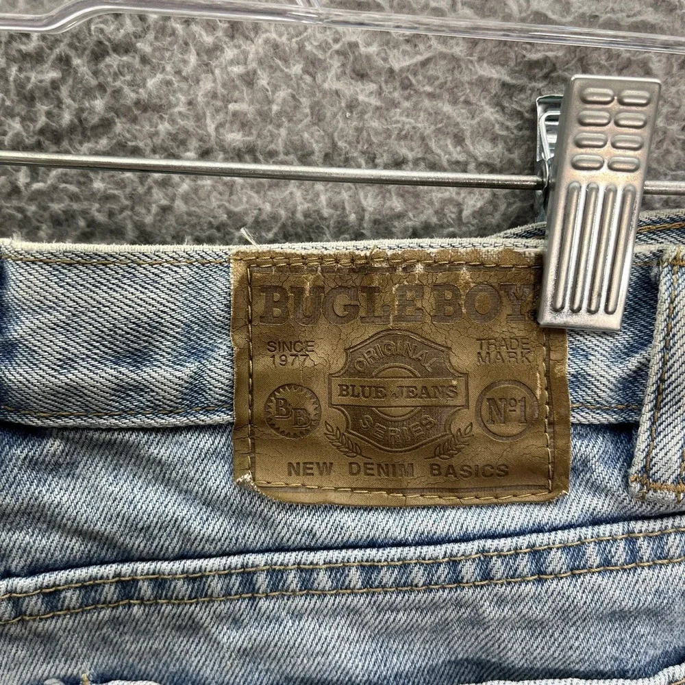 Vintage Bugle Boy Jeans‎ Mens 31x30 Blue Denim Grunge Skater 1990s Y2K Thrasher